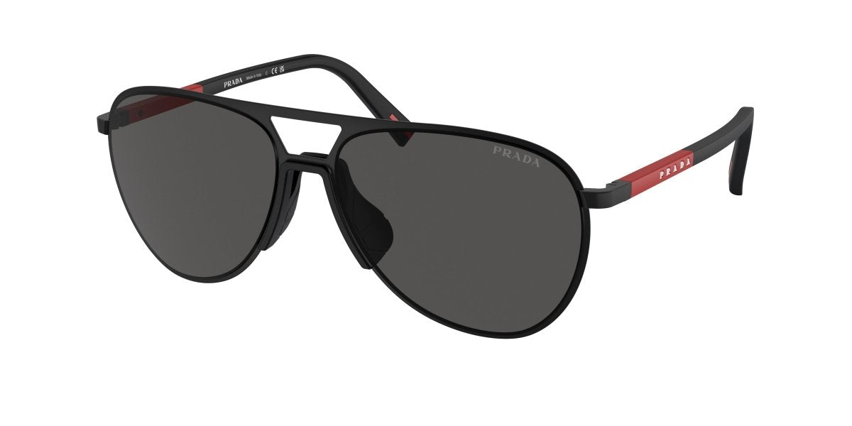 0PS 53ZS - Prada Linea Rossa - (Matte Black) Dark Grey - 59 - 15 - 145 MM - Ardor Eyewear 8056262225813