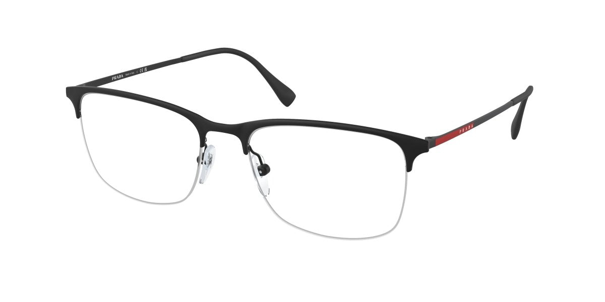 0PS 54IV - Prada Linea Rossa - Black - (Rubber Black DG01O1) - 55 - 18 - 145 MM - Ardor Eyewear 8053672837179