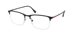 0PS 54IV - Prada Linea Rossa - Black - (Rubber Black DG01O1) - 55 - 18 - 145 MM - Ardor Eyewear 8053672837179