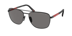 0PS 54ZS - Prada Linea Rossa - (Matte Black) Dark Grey Polar Polarized - 60 - 17 - 145 MM - Ardor Eyewear 8056262225899