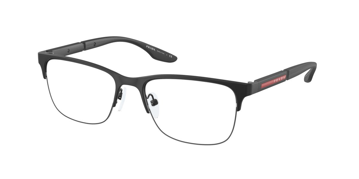 0PS 55OV - Prada Linea Rossa - Black - (Black Rubber DG01O1) - 54 - 18 - 145 MM - Ardor Eyewear 8056597661515