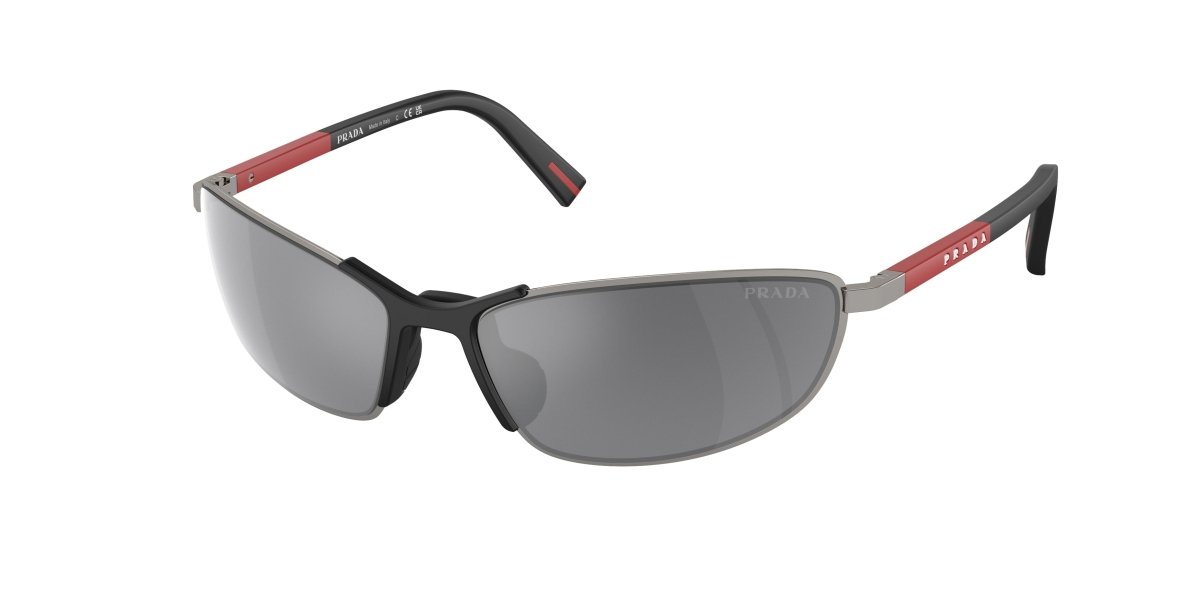 0PS 55ZS - Prada Linea Rossa - (Gunmetal) Grey Mirror Black - 60 - 17 - 130 MM - Ardor Eyewear 8056262226001