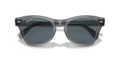 Transparent Grey - 0RB0707S 8056597720359 Ray-Ban Sunglasses Unisex Square
