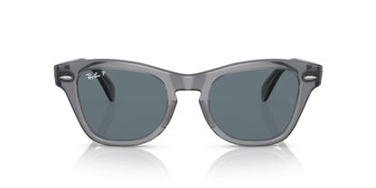 Transparent Grey - 0RB0707S 8056597720359 Ray-Ban Sunglasses Unisex Square