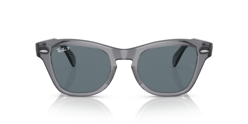 Transparent Grey - 0RB0707S 8056597720359 Ray-Ban Sunglasses Unisex Square