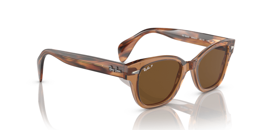 0RB0880S - Ray - Ban - (Transparent Brown) Brown Polarized - 52 - 19 - 145 MM - Ardor Eyewear 8056597720571