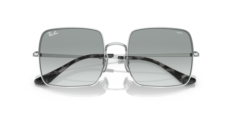 Silver - 0RB1971 8056597054027 Ray-Ban Sunglasses Woman Square