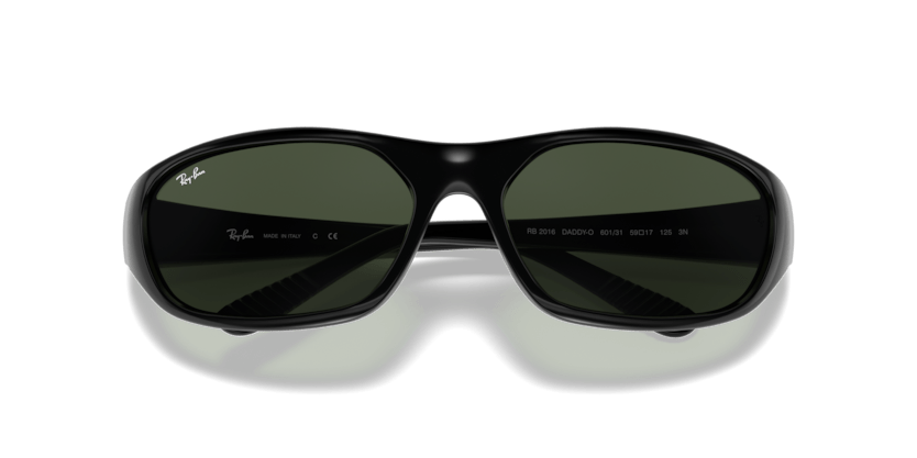 0RB2016 - Ray - Ban - (Black) G - 15 Green - 59 - 17 - 125 MM - Ardor Eyewear 8056597139908