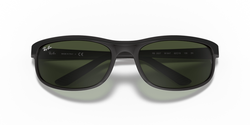 0RB2027 - Ray - Ban - Frame: Black - (Black W1847) - Lens: G - 15 Green - 62 MM - Ardor Eyewear