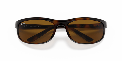 0RB2027 - Ray - Ban - Frame: Brown - (Dark Havana 650833) - Lens: B - 15 Brown - 62 MM - Ardor Eyewear