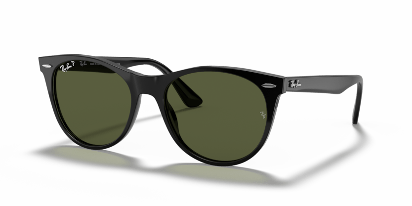 0RB2185 - Ray - Ban - (Black) G - 15 Green Polarized - 55 - 18 - 145 MM - Ardor Eyewear 8056597044578