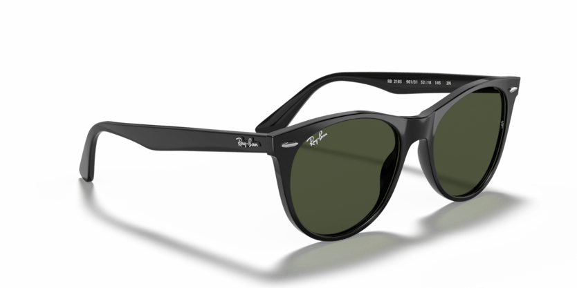 0RB2185 - Ray - Ban - (Black) G - 15 Green - 55 - 18 - 145 MM - Ardor Eyewear 8056597017572