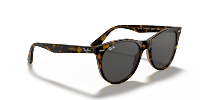 Havana On Transparent Brown - 0RB2185 8056597197847 Ray-Ban Sunglasses Unisex Phantos