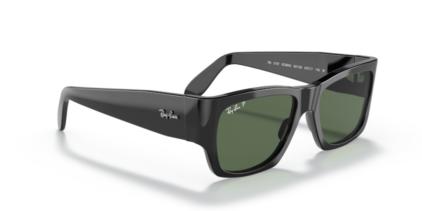 0RB2187 - Ray - Ban - (Black) G - 15 Green Polarized - 54 - 17 - 140 MM - Ardor Eyewear 8056597242707