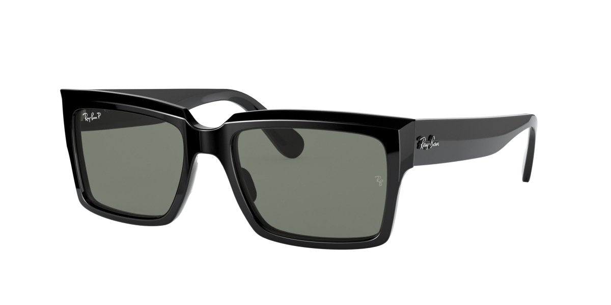 0RB2191 - Ray - Ban - Frame: Black - (Black 901/58) - Lens: G - 15 Green Polarized - 54 MM - Ardor Eyewear