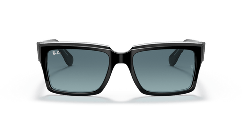 0RB2191 - Ray - Ban - Frame: Black - (Black On Transparent 12943M) - Lens: Blue Gradient - 54 MM - Ardor Eyewear