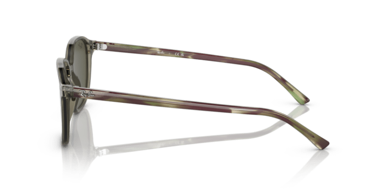 Transparent Green - 0RB2193 8056597748438 Ray-Ban Sunglasses Unisex Square