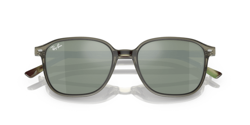 Transparent Green - 0RB2193 8056597748438 Ray-Ban Sunglasses Unisex Square