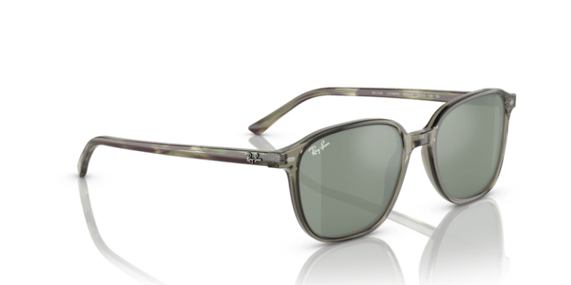Transparent Green - 0RB2193 8056597748438 Ray-Ban Sunglasses Unisex Square