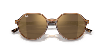 Transparent Brown - 0RB2195 8056597759229 Ray-Ban Sunglasses Unisex Square