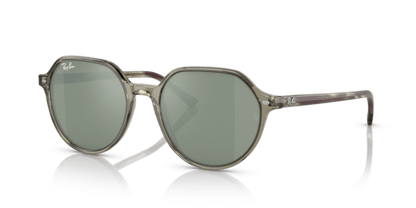 Transparent Green - 0RB2195 8056597759199 Ray-Ban Sunglasses Unisex Square