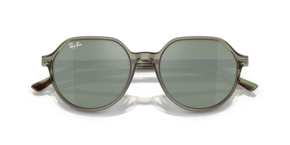 Transparent Green - 0RB2195 8056597759199 Ray-Ban Sunglasses Unisex Square