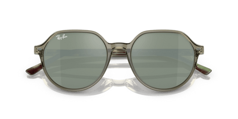 Transparent Green - 0RB2195 8056597759199 Ray-Ban Sunglasses Unisex Square