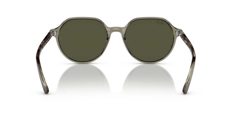 Transparent Green - 0RB2195 8056597759199 Ray-Ban Sunglasses Unisex Square