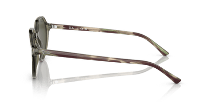 Transparent Green - 0RB2195 8056597759199 Ray-Ban Sunglasses Unisex Square