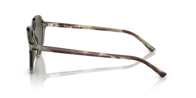 Transparent Green - 0RB2195 8056597759199 Ray-Ban Sunglasses Unisex Square