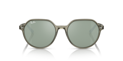 Transparent Green - 0RB2195 8056597759199 Ray-Ban Sunglasses Unisex Square