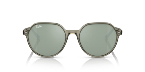 Transparent Green - 0RB2195 8056597759199 Ray-Ban Sunglasses Unisex Square