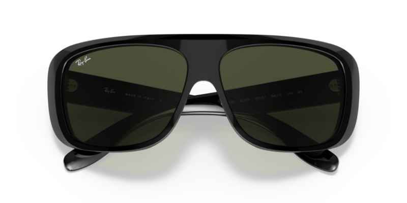 Black - 0RB2196 8056597435727 Ray-Ban Sunglasses Unisex Pillow