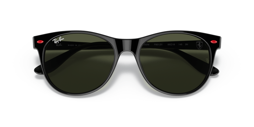 0RB2202M - Ray - Ban - Frame: Black - (Black F60131) - Lens: G - 15 Green - 55 MM - Ardor Eyewear