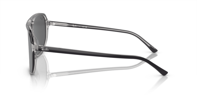 Dark Grey On Transparent Grey - 0RB2205 8056597936187