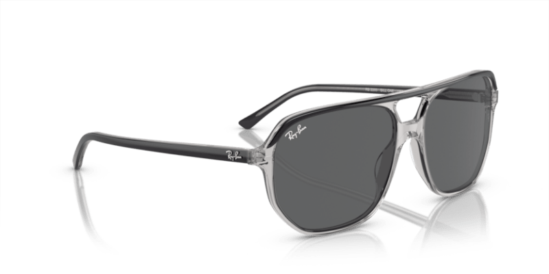 Dark Grey On Transparent Grey - 0RB2205 8056597936187