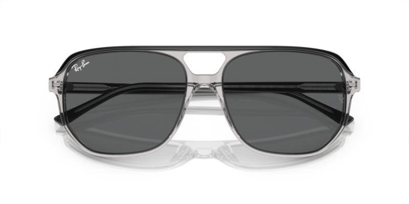 Dark Grey On Transparent Grey - 0RB2205 8056597936187