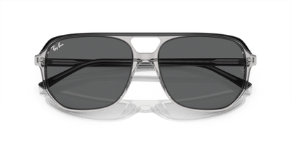 Dark Grey On Transparent Grey - 0RB2205 8056597936187