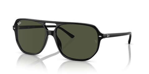 0RB2205 - Ray - Ban - Frame: Black - (Black 901/31) - Lens: Green - 57 MM - Ardor Eyewear