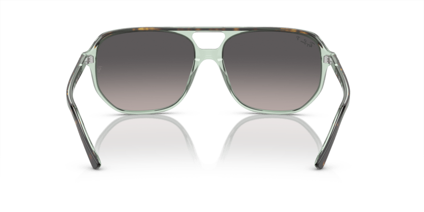 0RB2205 - Ray - Ban - Frame: Brown - (Havana On Transparent Green 1376M3) - Lens: Grey Polarized - 57 MM - Ardor Eyewear