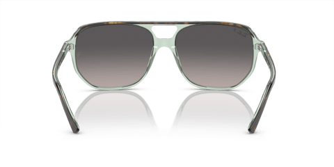 0RB2205 - Ray - Ban - Frame: Brown - (Havana On Transparent Green 1376M3) - Lens: Grey Polarized - 57 MM - Ardor Eyewear