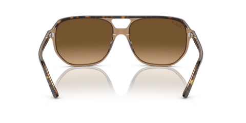 0RB2205 - Ray - Ban - Frame: Gold - (Havana On Transparent Brown 1292M2) - Lens: Brown Polarized - 57 MM - Ardor Eyewear