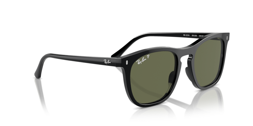 0RB2210 - Ray - Ban - (Black) Green Polarized - 53 - 21 - 145 MM - Ardor Eyewear 8056262030622