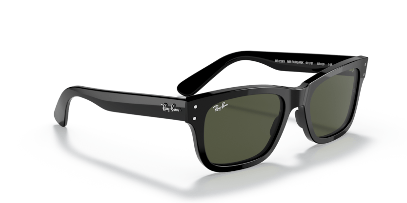 0RB2283 - Ray - Ban - Frame: Black - (Black 901/31) - Lens: G - 15 Green - 52 MM - Ardor Eyewear