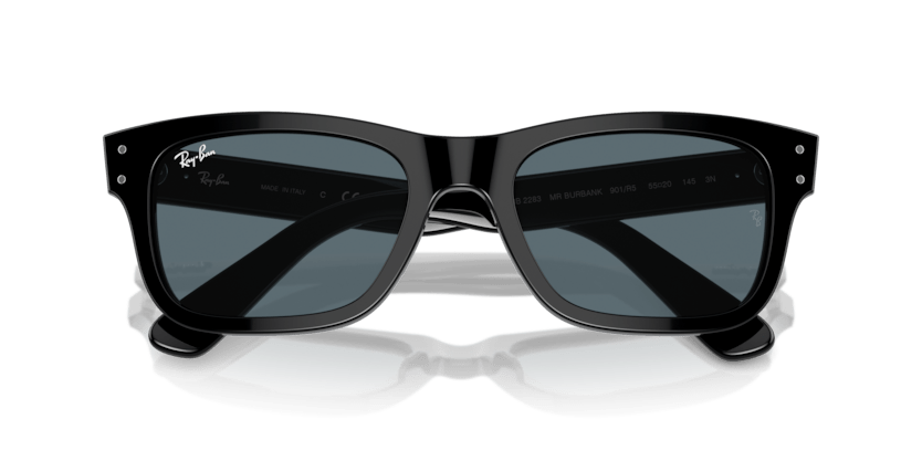 0RB2283 - Ray - Ban - Frame: Black - (Black 901/R5) - Lens: Blue - 55 MM - Ardor Eyewear