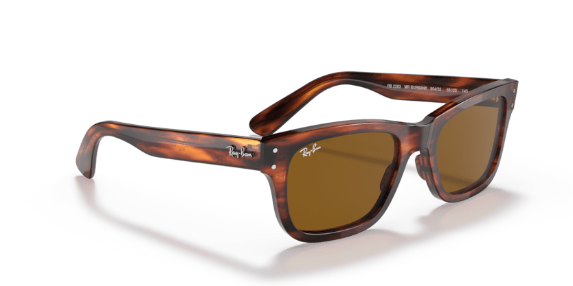 0RB2283 - Ray - Ban - Frame: Brown - (Striped Havana 954/33) - Lens: B - 15 Brown - 52 MM - Ardor Eyewear