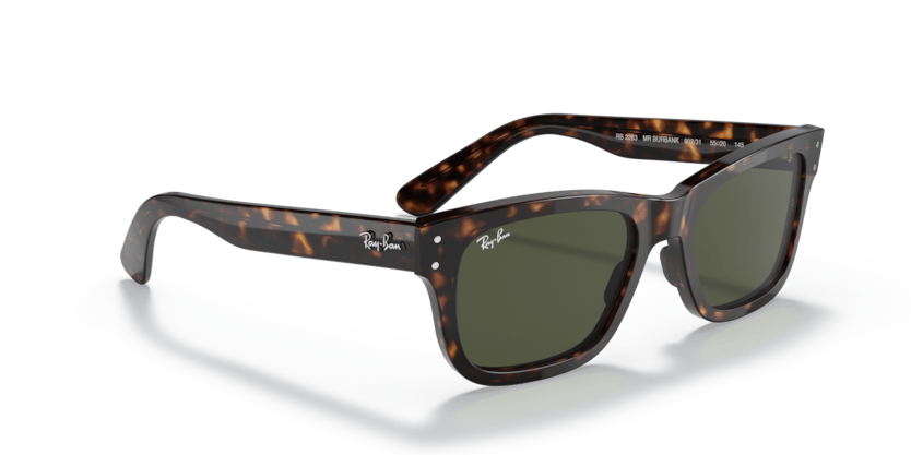 0RB2283 - Ray - Ban - Frame: Tortoise - (Havana 902/31) - Lens: G - 15 Green - 52 MM - Ardor Eyewear