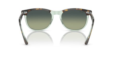 0RB2398 - Ray - Ban - Frame: Brown - (Havana On Transparent Green 1376BH) - Lens: Green - 53 MM - Ardor Eyewear