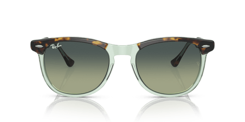 0RB2398 - Ray - Ban - Frame: Brown - (Havana On Transparent Green 1376BH) - Lens: Green - 53 MM - Ardor Eyewear