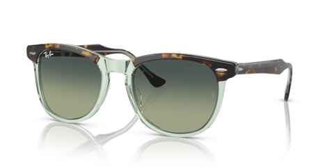 0RB2398 - Ray - Ban - Frame: Brown - (Havana On Transparent Green 1376BH) - Lens: Green - 53 MM - Ardor Eyewear